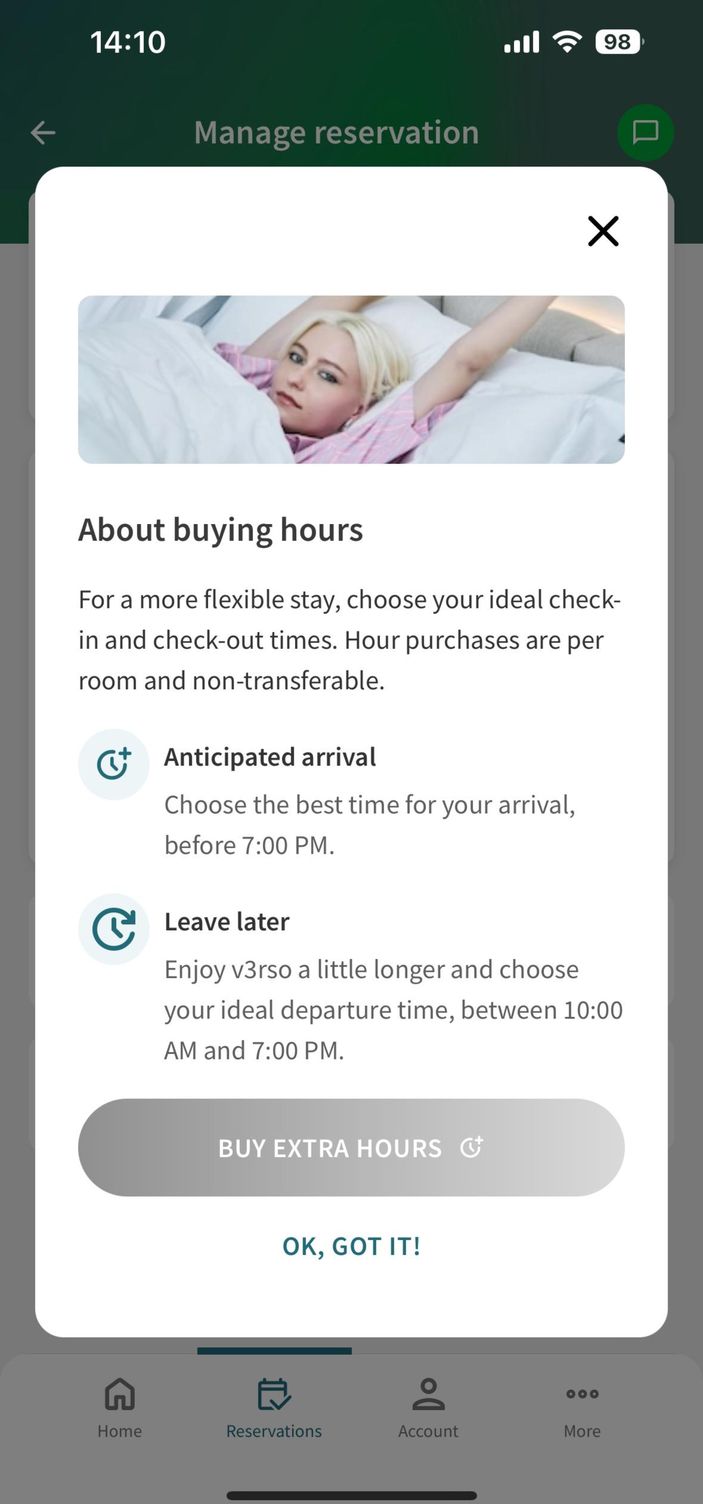 App feature